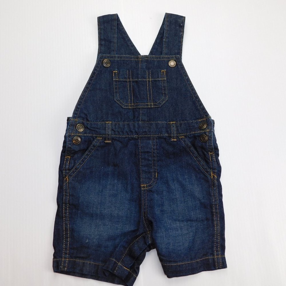 Carter's Dark Denim Short Overalls Toddler Baby Boys 24 Months 24M